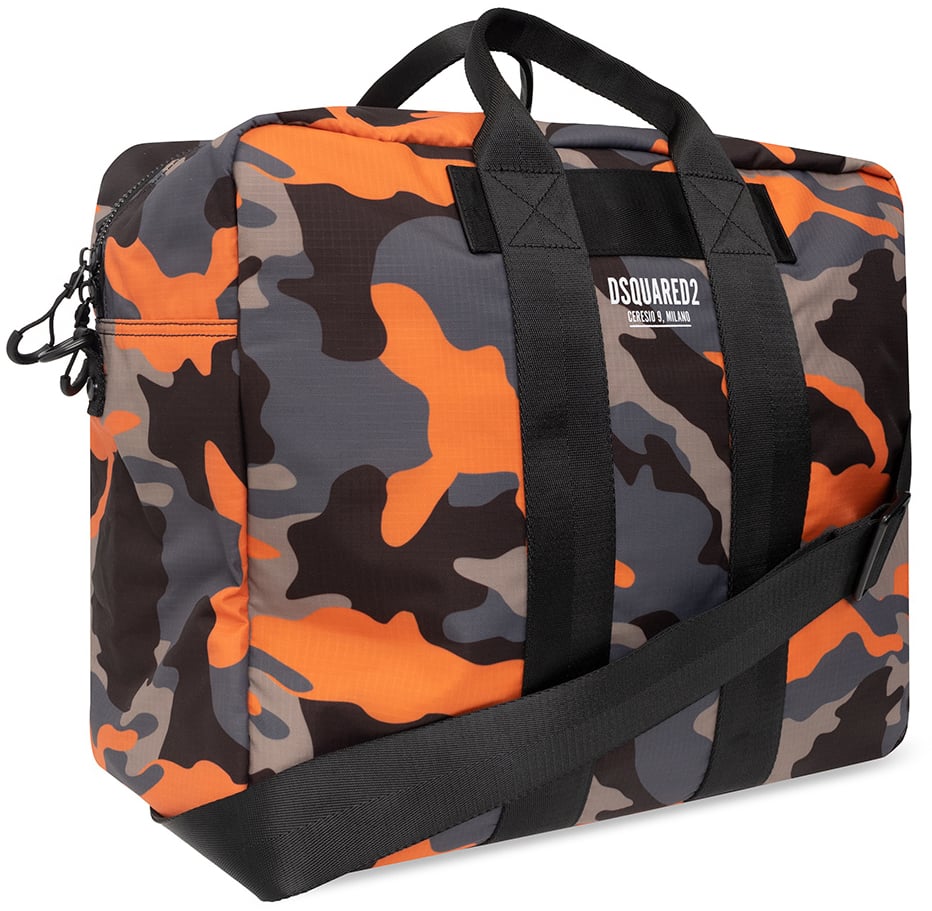 Dsquared2 Ceresio 9 Logo Camo Duffle Bag Divers