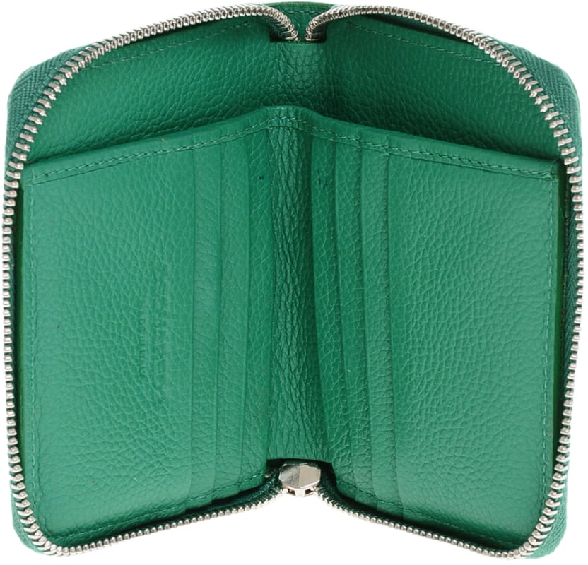 Dsquared2 Dsq2 Logo Zip Around Wallet Groen