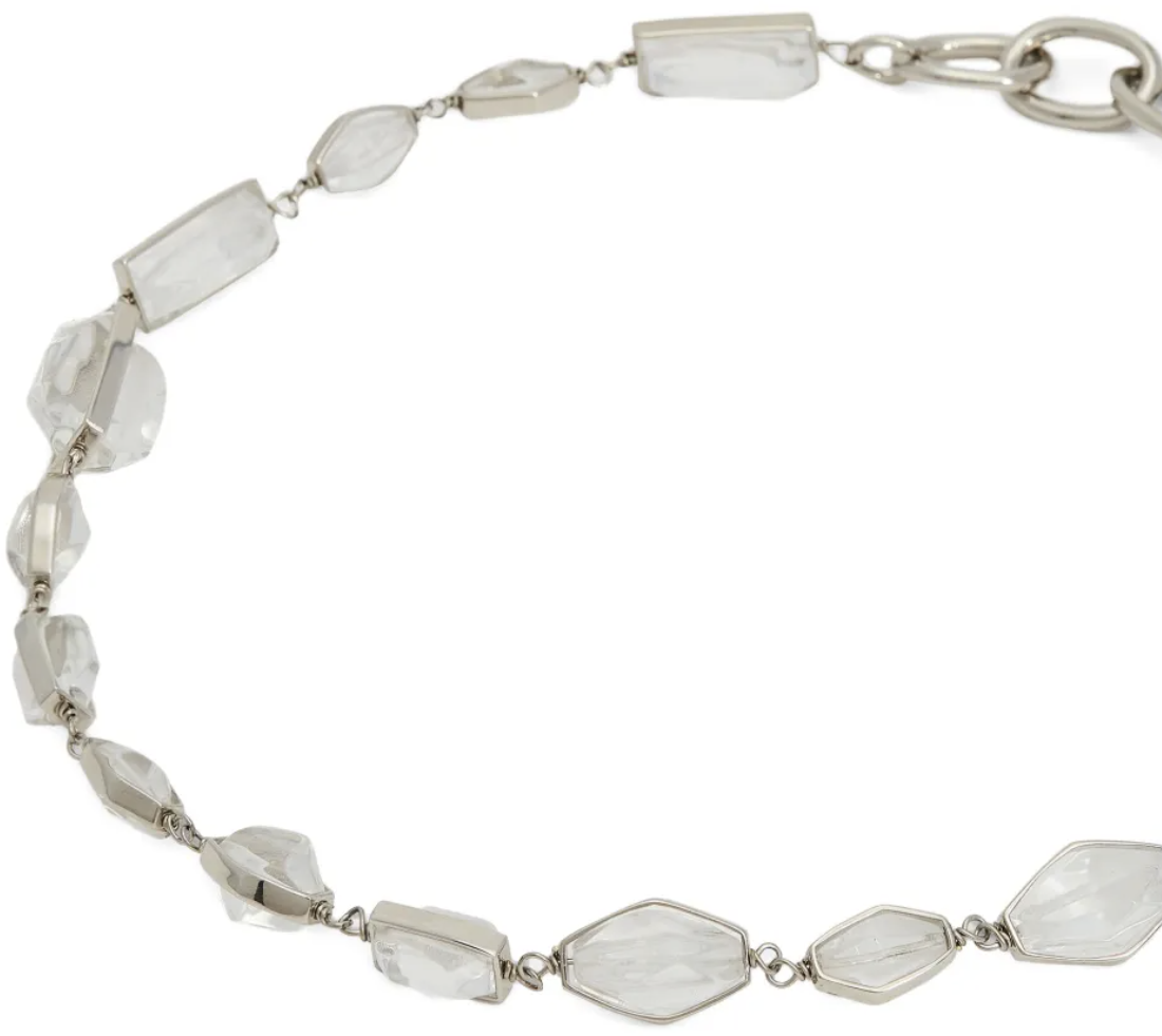 Jil Sander Gw13 Necklace 3 Pearl Zilver