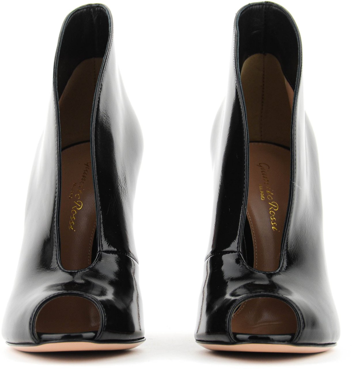 Gianvito Rossi Vamp Bootie Black Zwart