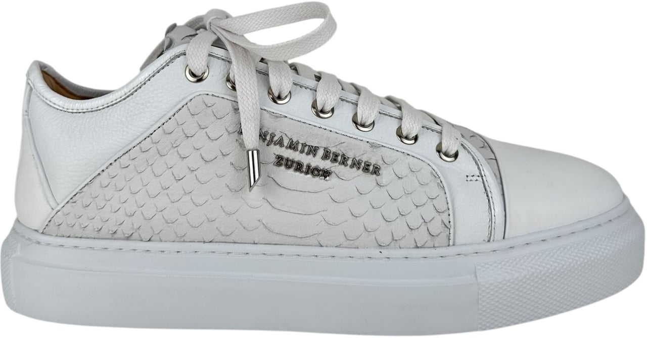 Benjamin Berner Heren Sneaker Wit