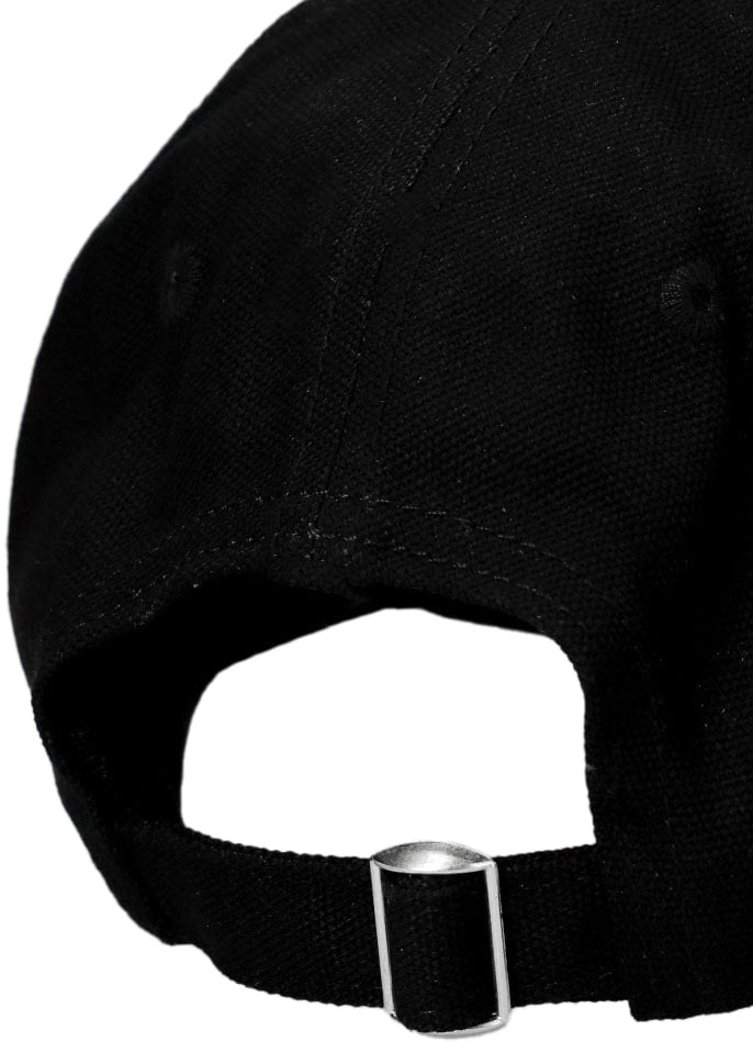 FLÂNEUR Flâneur Pet Zwart Logo Cap Zwart