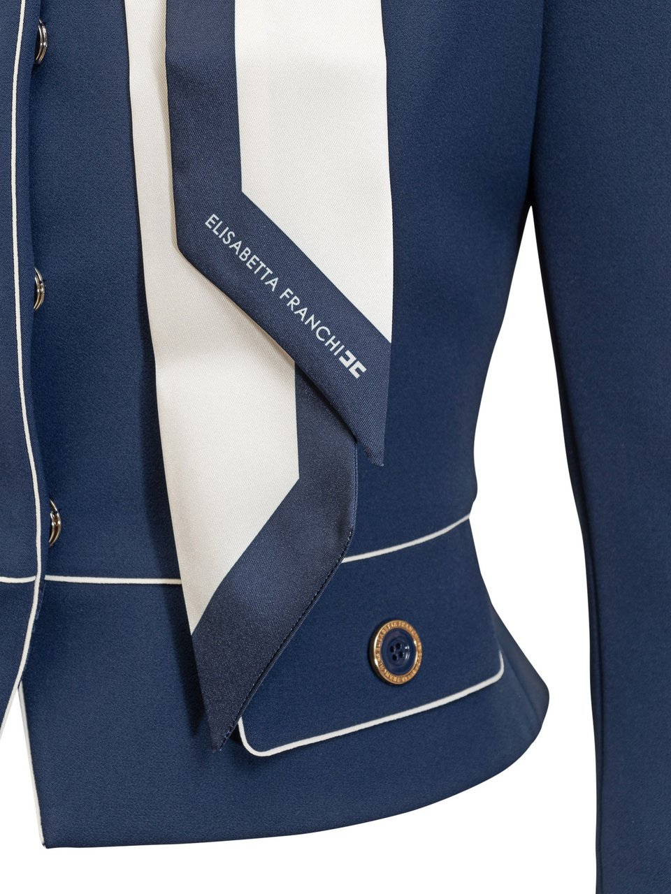 Elisabetta Franchi Blazer Blauw