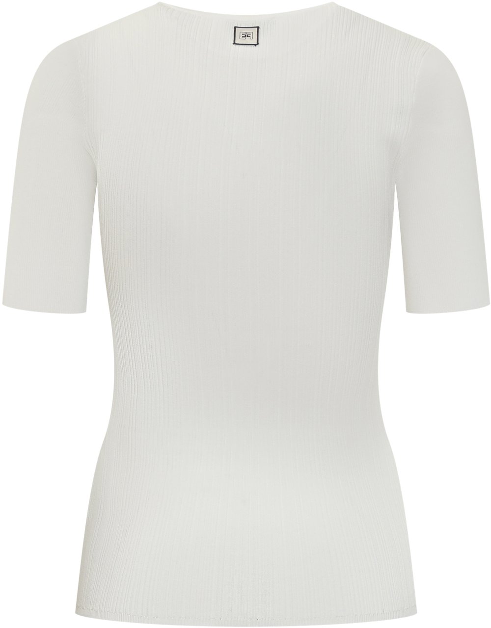 Elisabetta Franchi Maglia Tricot Wit
