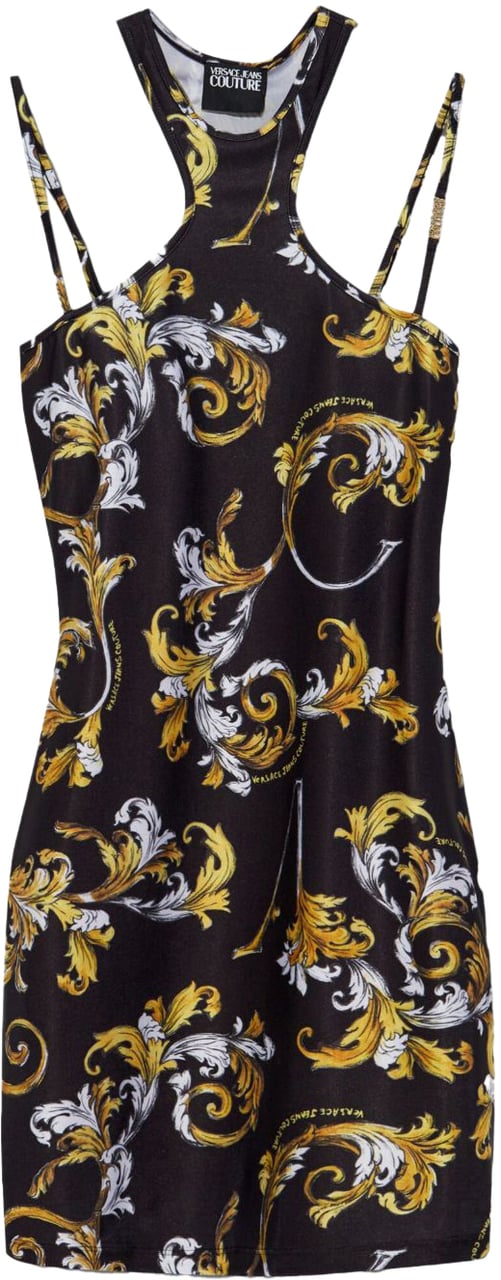 Versace Jeans Couture Dresses Black Zwart