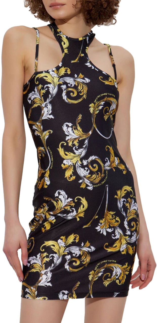 Versace Jeans Couture Dresses Black Zwart