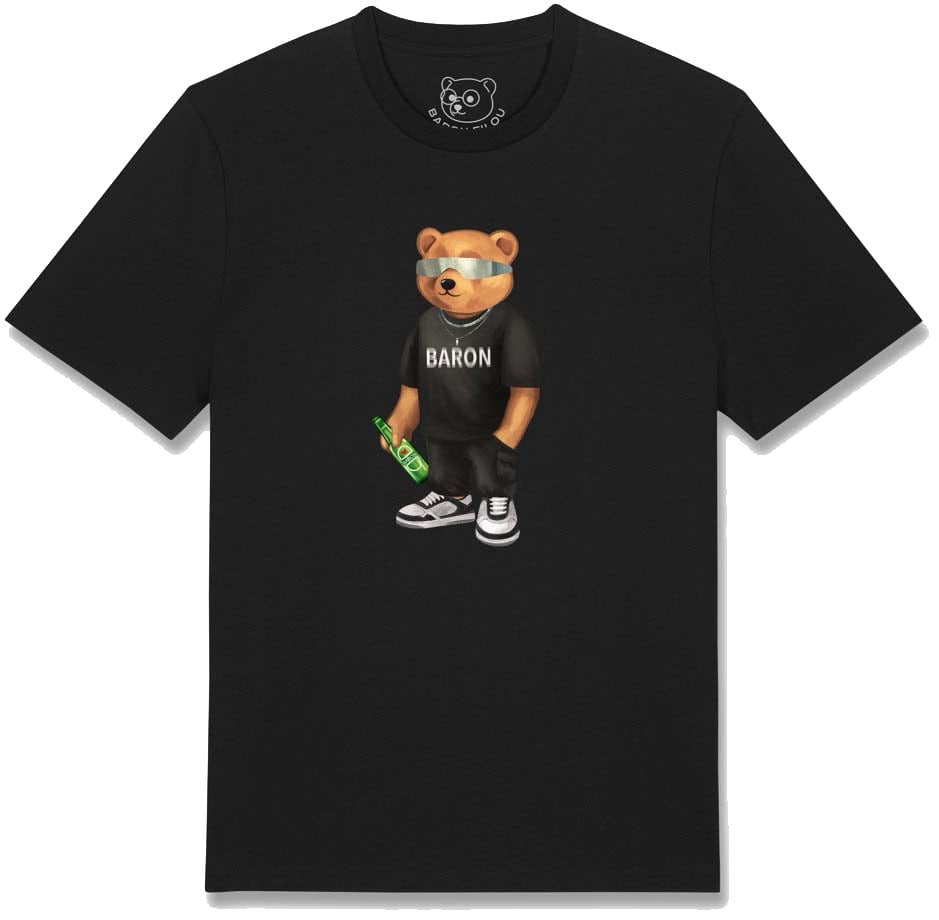Baron Filou Organic T-Shirt Filou CLXXV. Zwart