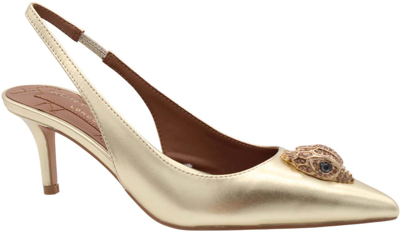 Kurt Geiger London Slingback Gold Goud