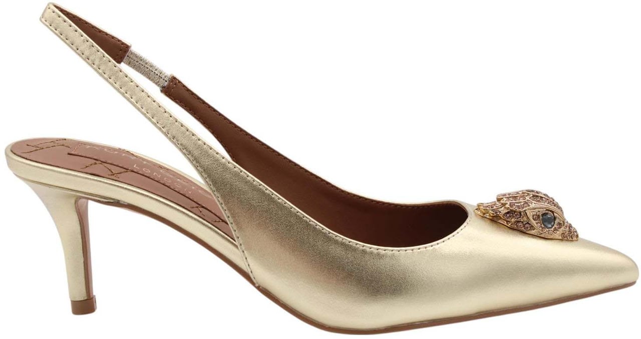 Kurt Geiger London Slingback Gold Goud