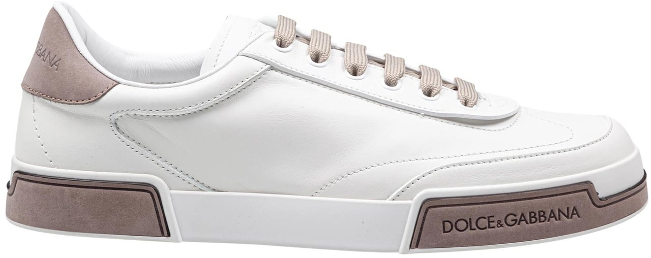 Dolce & Gabbana Heren Oxford Sneaker Wit Wit