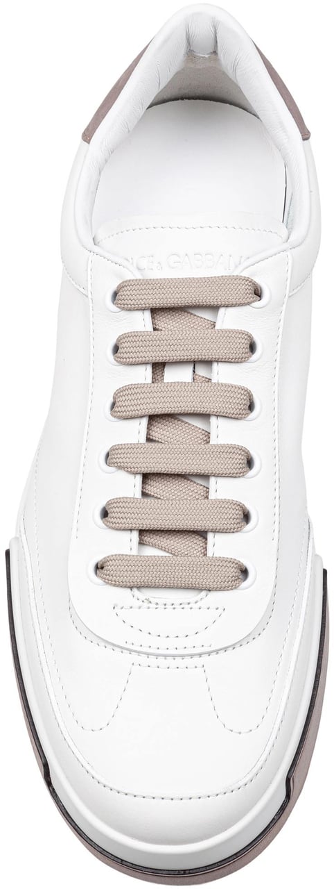 Dolce & Gabbana Heren Oxford Sneaker Wit Wit