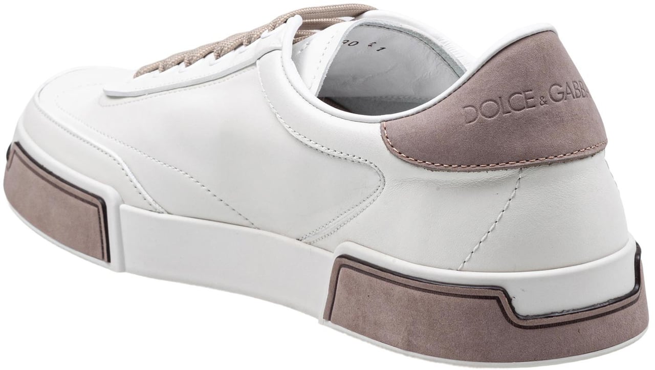 Dolce & Gabbana Heren Oxford Sneaker Wit Wit