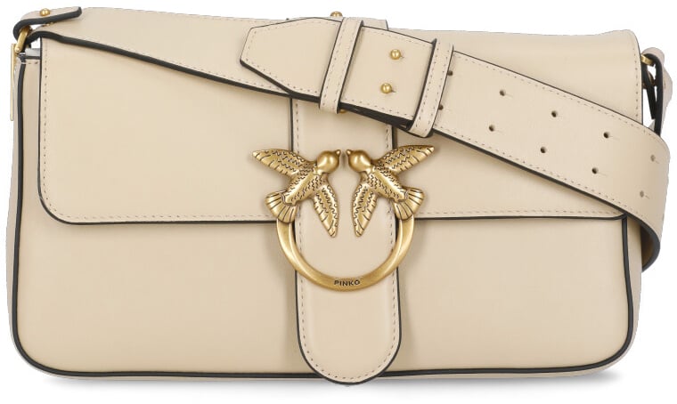 Pinko Crossbody bag 'Love One Classic' Beige