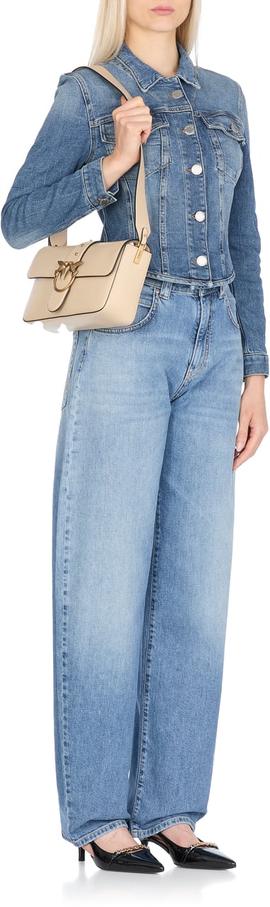Pinko Crossbody bag 'Love One Classic' Beige