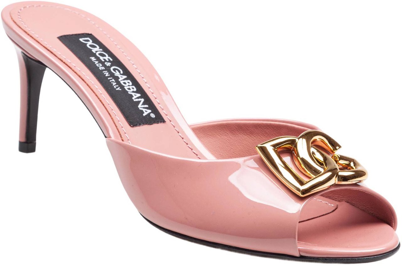 Dolce & Gabbana Keira Mule Rosa Roze