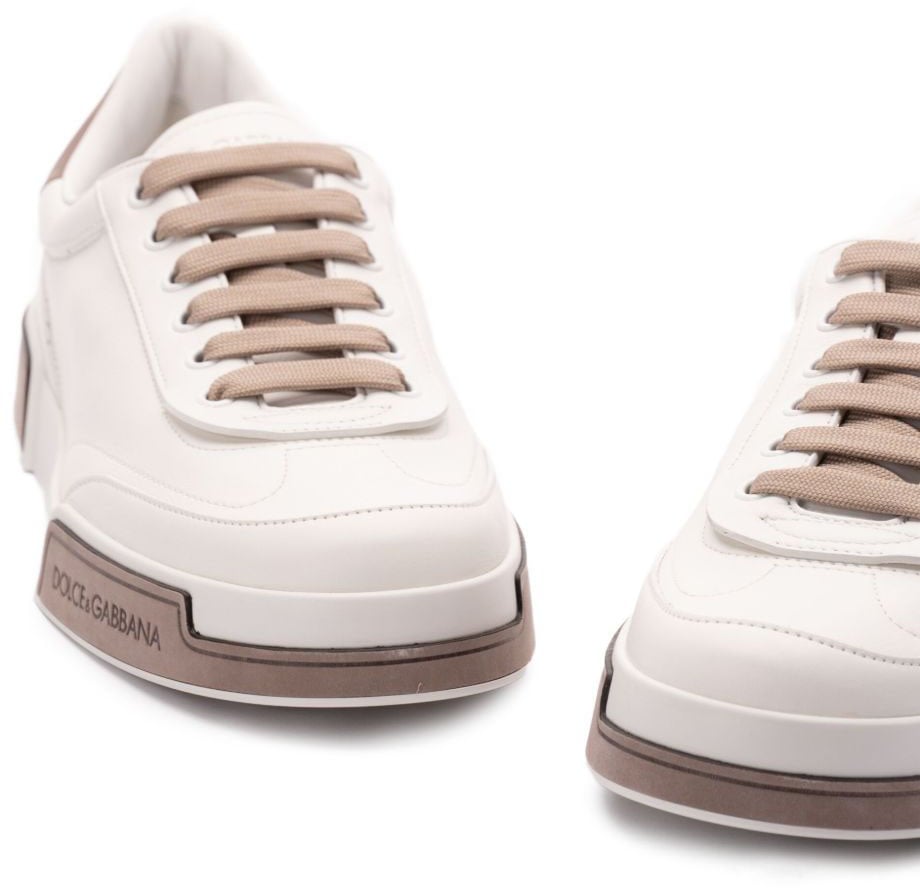 Dolce & Gabbana Sneaker in Pelle Bruin