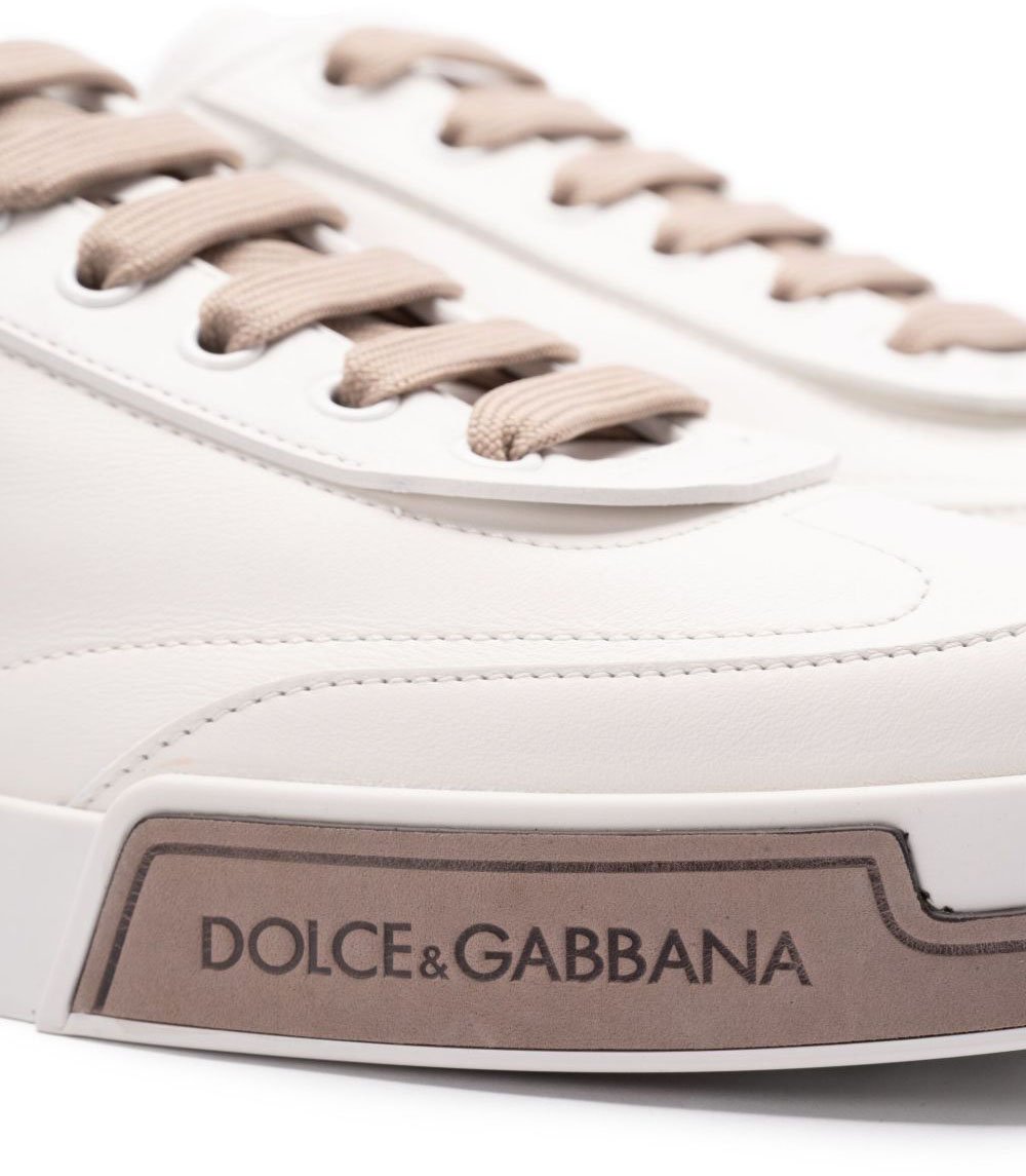 Dolce & Gabbana Sneaker in Pelle Bruin