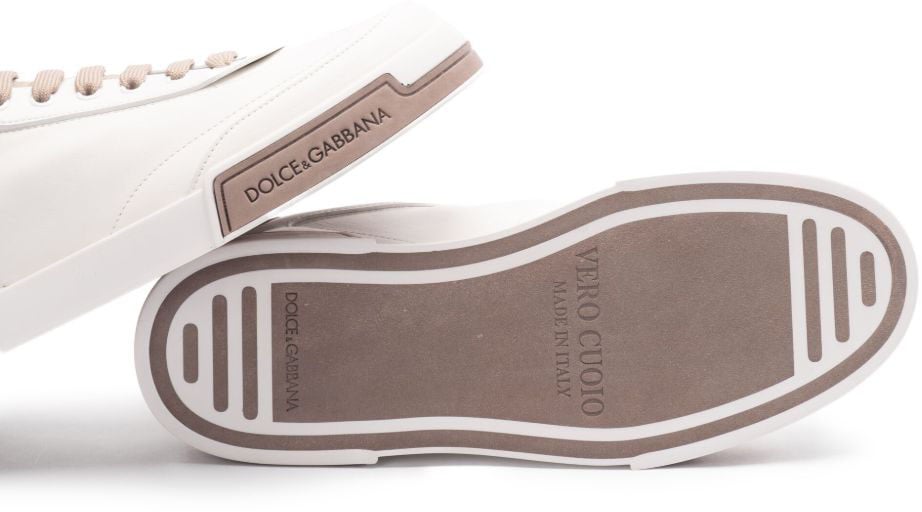 Dolce & Gabbana Sneaker in Pelle Bruin