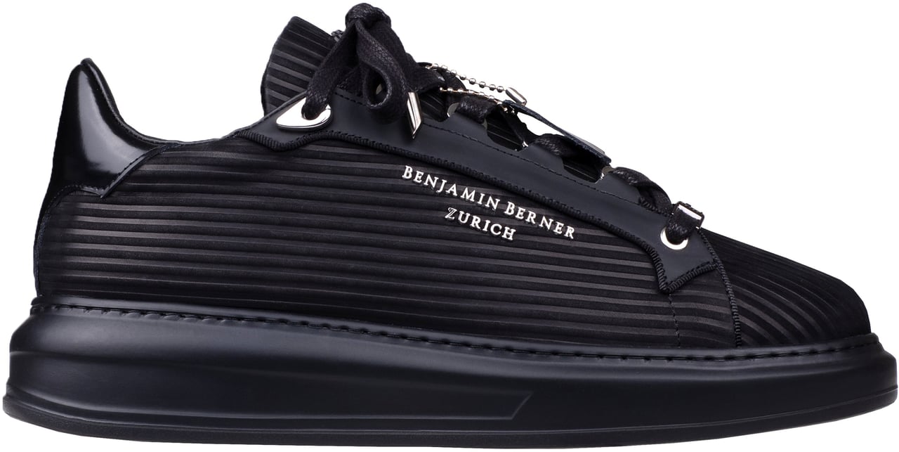 Benjamin Berner Achille Low Top Zwart