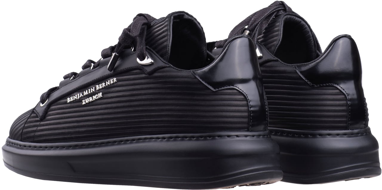 Benjamin Berner Achille Low Top Zwart