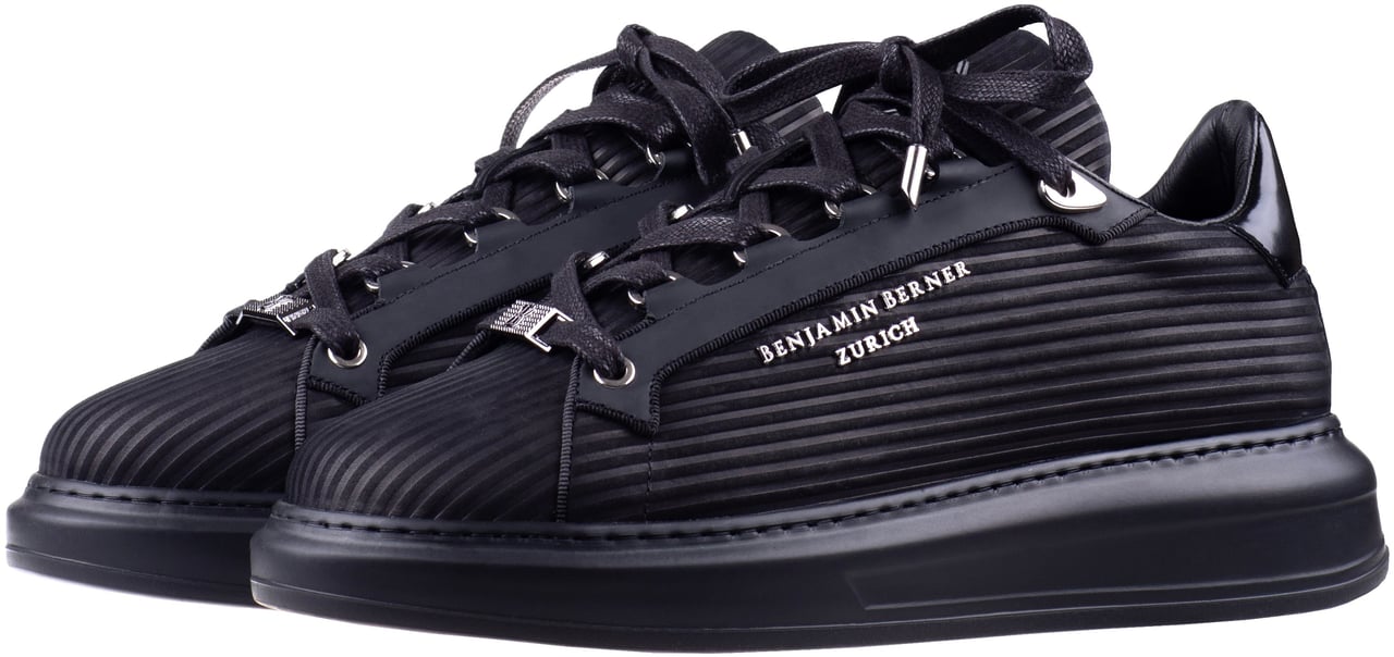 Benjamin Berner Achille Low Top Zwart
