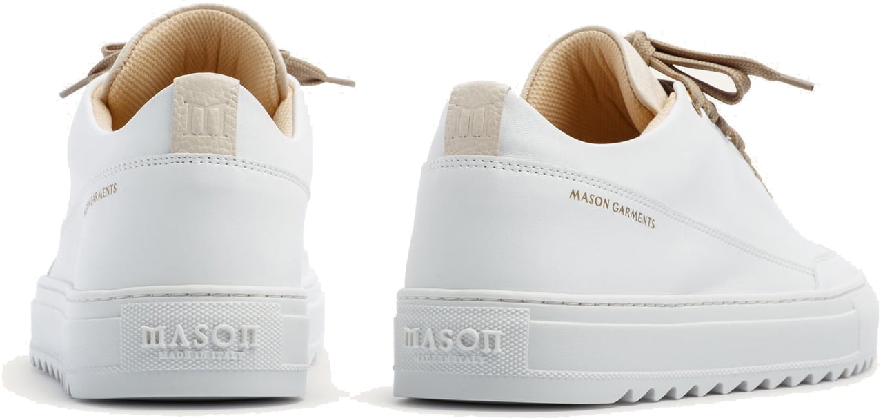 Mason Garments Torino Bicolore Beige Wit