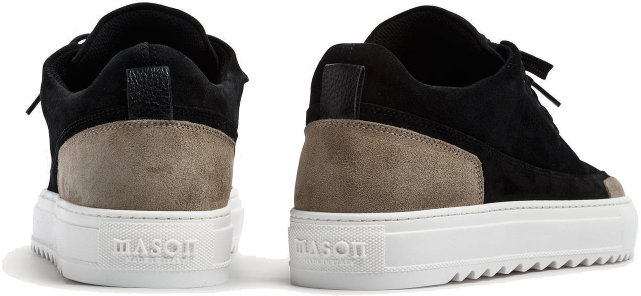 Mason Garments Firenze Multi Black Taupe Zwart
