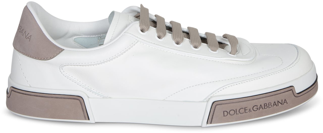 Dolce & Gabbana Heren Oxford Sneaker Wit Wit