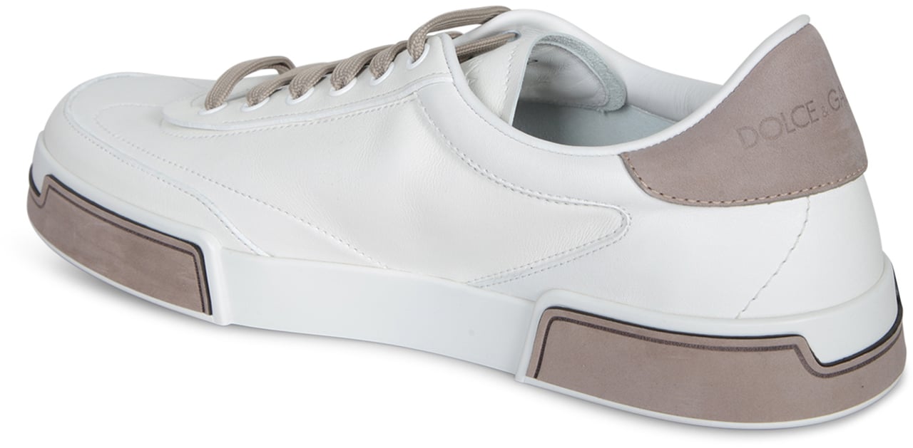 Dolce & Gabbana Heren Oxford Sneaker Wit Wit