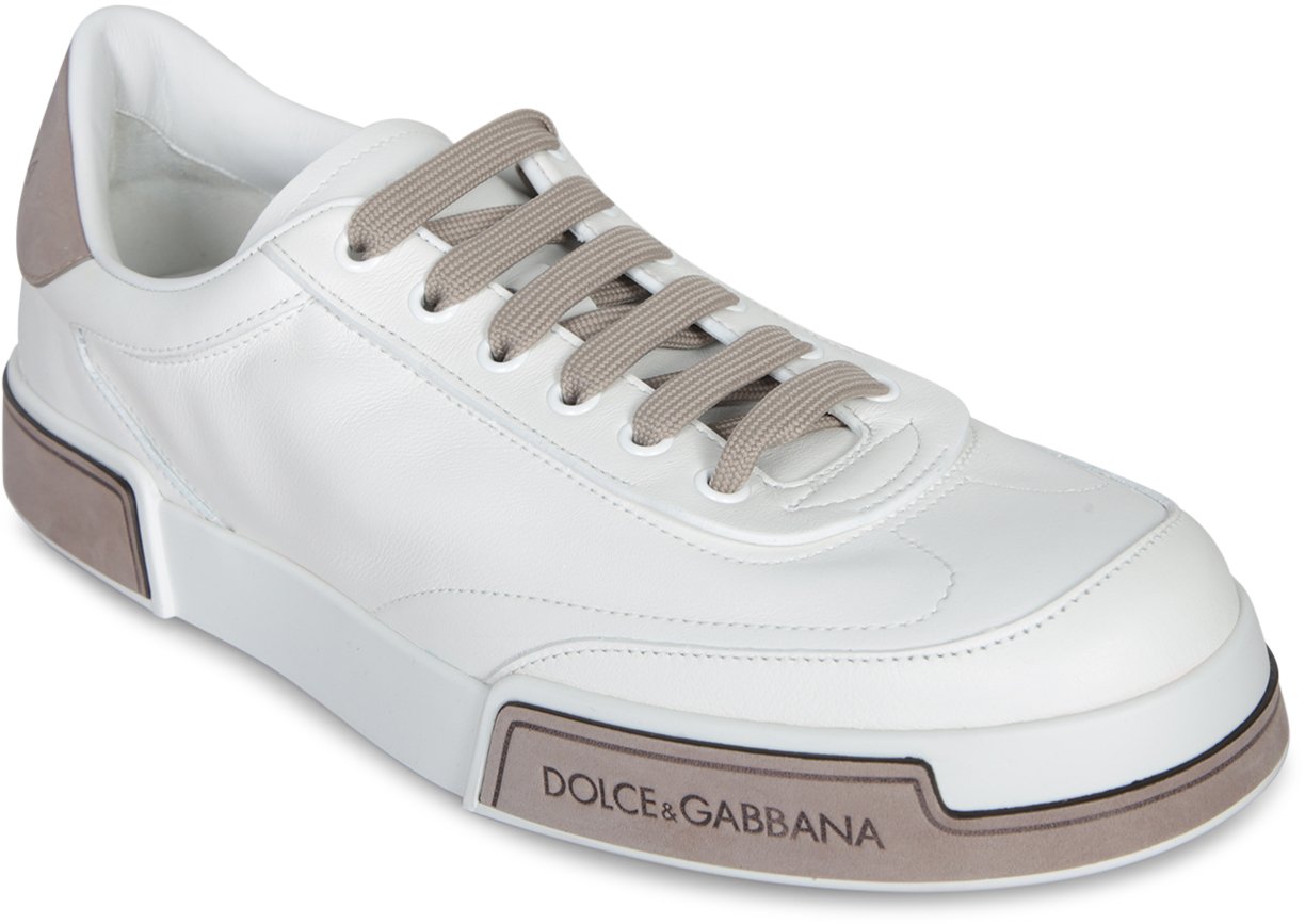 Dolce & Gabbana Heren Oxford Sneaker Wit Wit