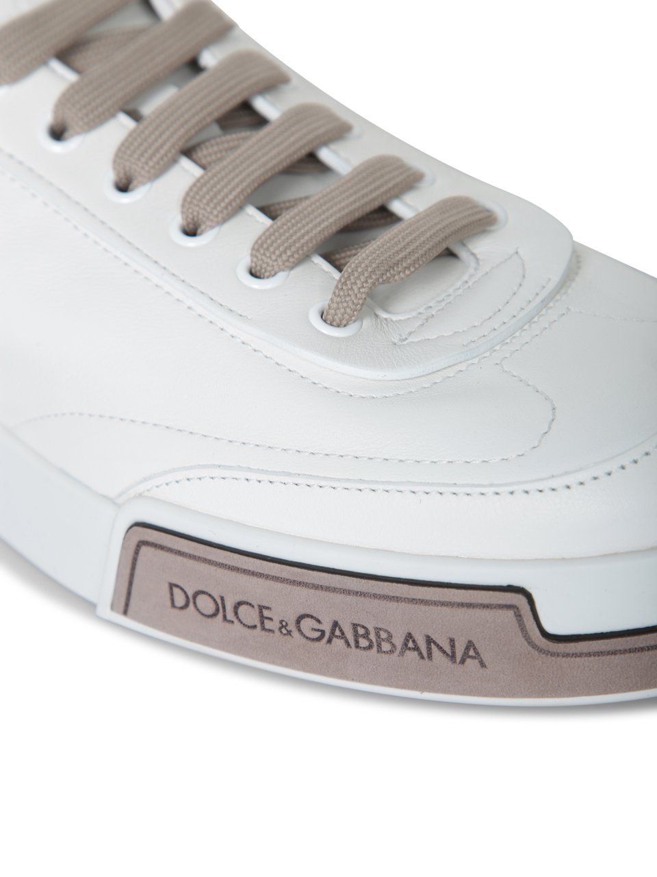 Dolce & Gabbana Heren Oxford Sneaker Wit Wit