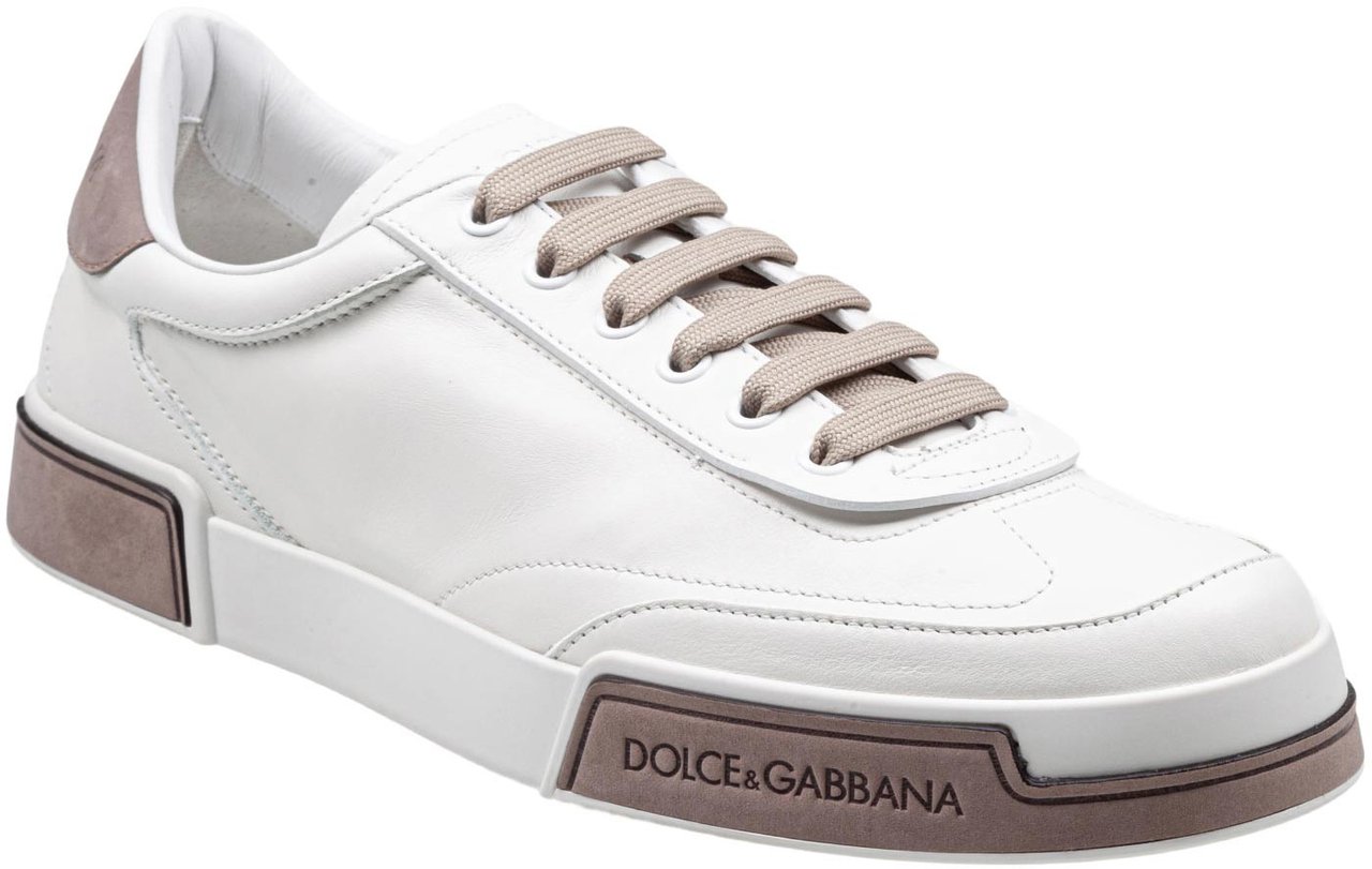 Dolce & Gabbana Heren Oxford Sneaker Wit Wit