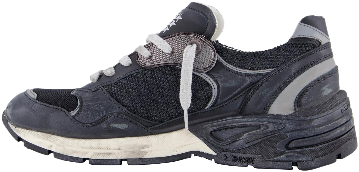 Golden Goose Heren Running Dad Sneaker Zwart Zwart