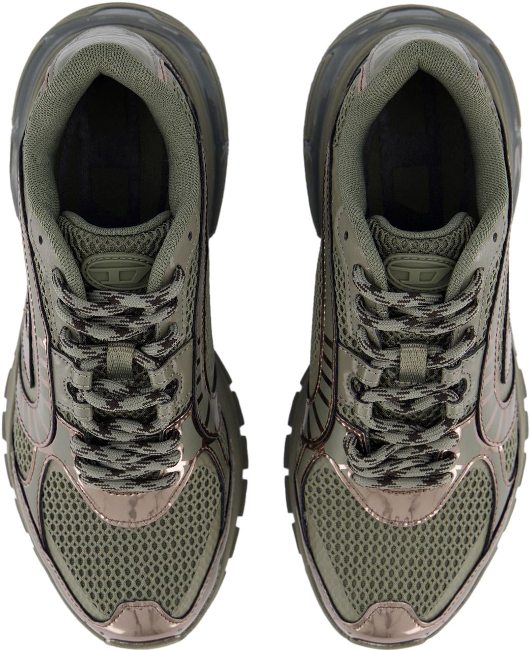 Diesel Dames Pro V Dense Sneaker Groen Groen