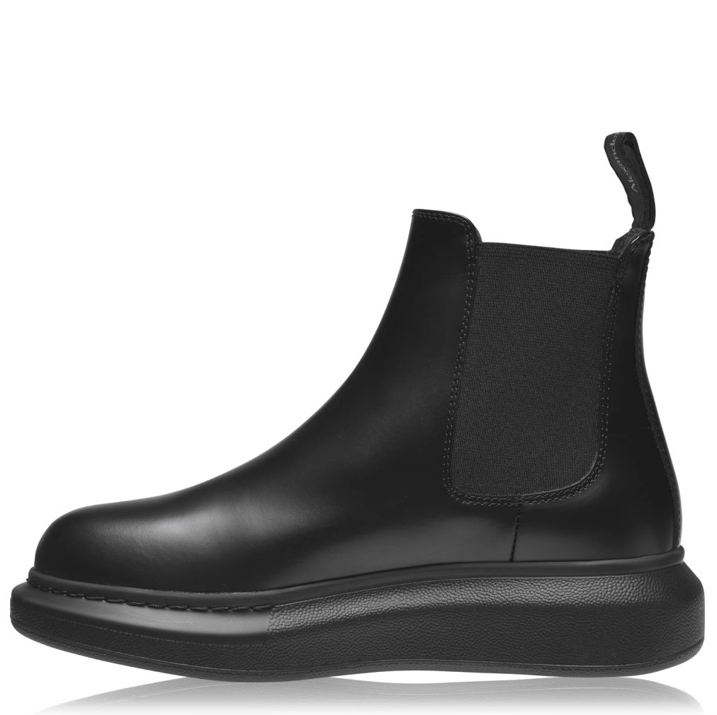 Alexander McQueen Hybrid Chelsea Boots Zwart