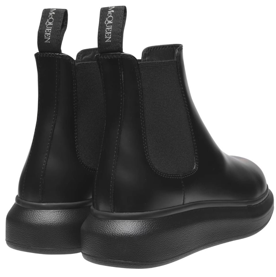 Alexander McQueen Hybrid Chelsea Boots Zwart