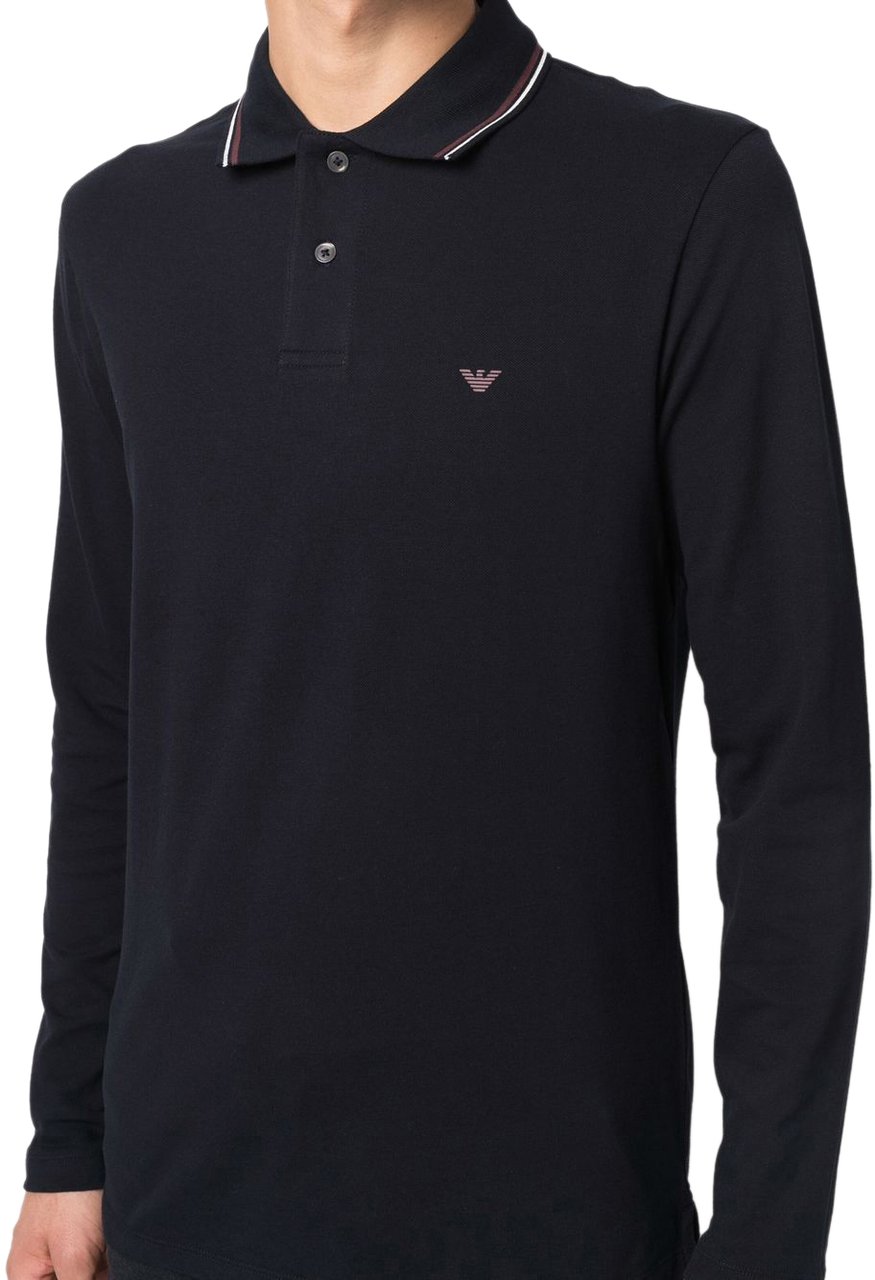 Emporio Armani Polo Blauw