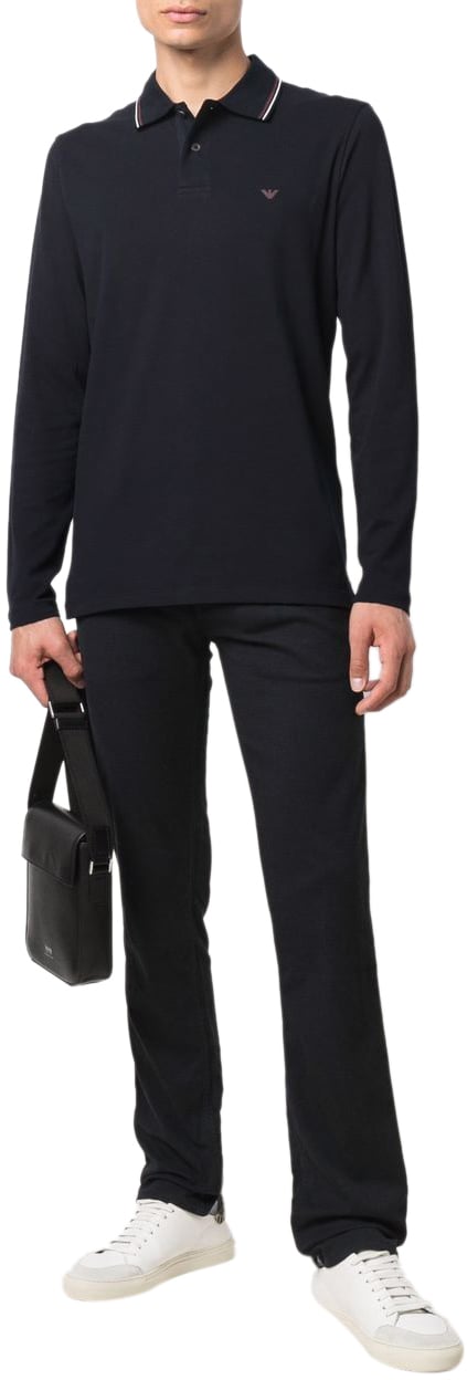 Emporio Armani Polo Blauw