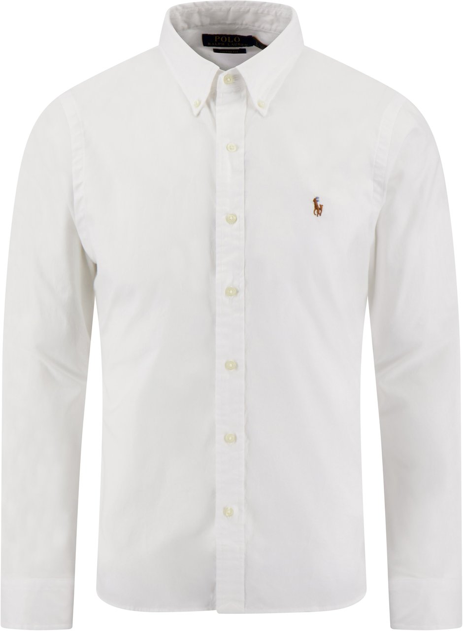 Ralph Lauren Polo Overhemd Wit Wit