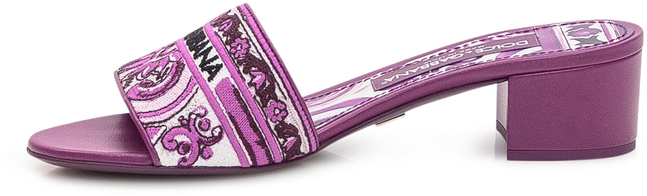 Dolce & Gabbana Sandals Purple Paars