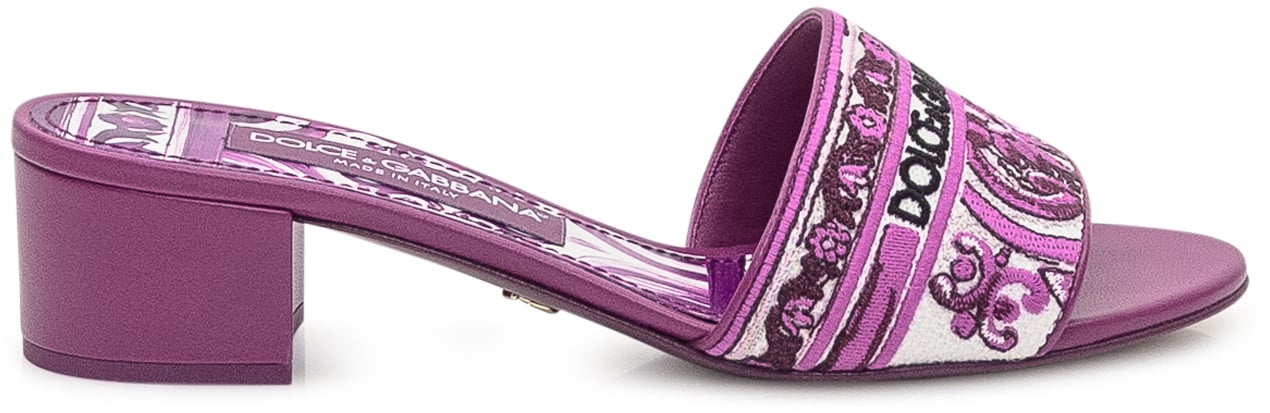 Dolce & Gabbana Sandals Purple Paars