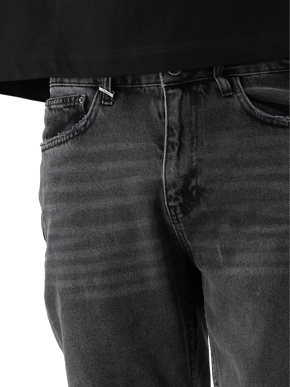 FLÂNEUR Flâneur Jeans Zwart Straight Jeans Divers
