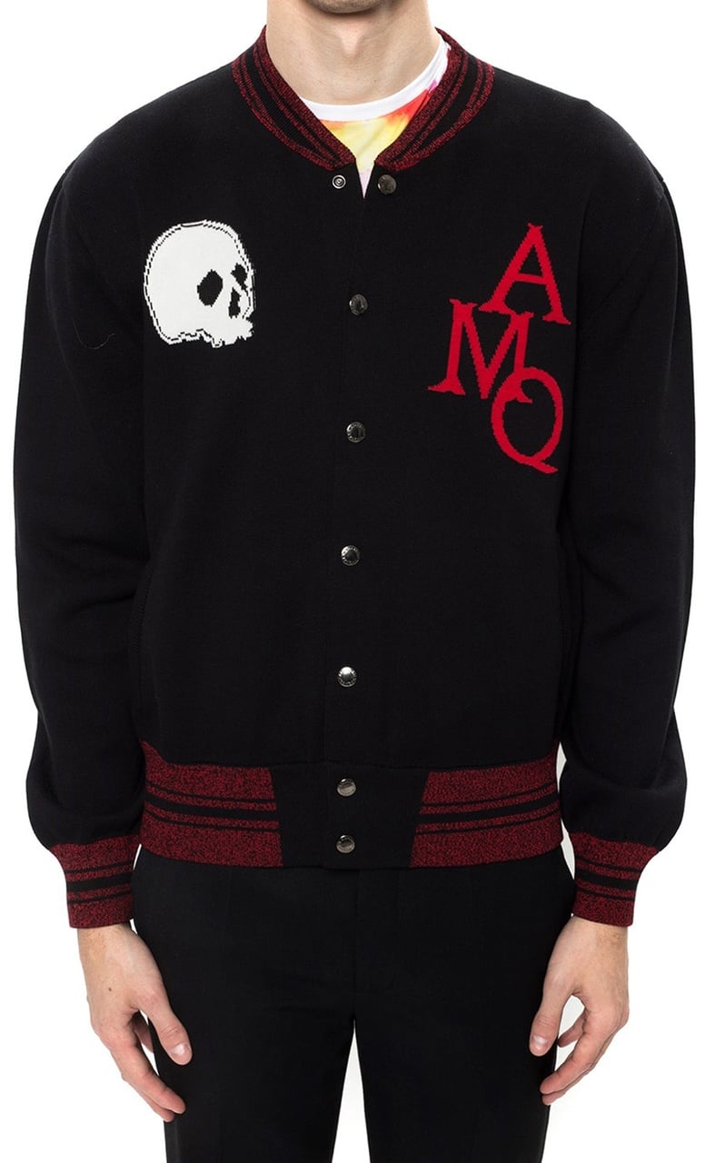 Alexander McQueen Alexander McQueen Knitted Cardigan Zwart