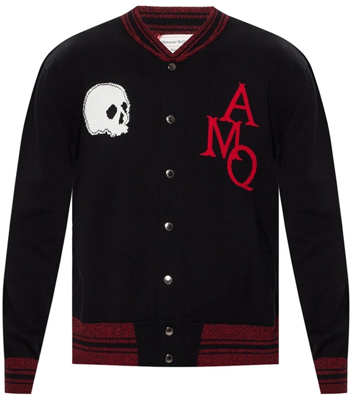 Alexander McQueen Alexander McQueen Knitted Cardigan Zwart