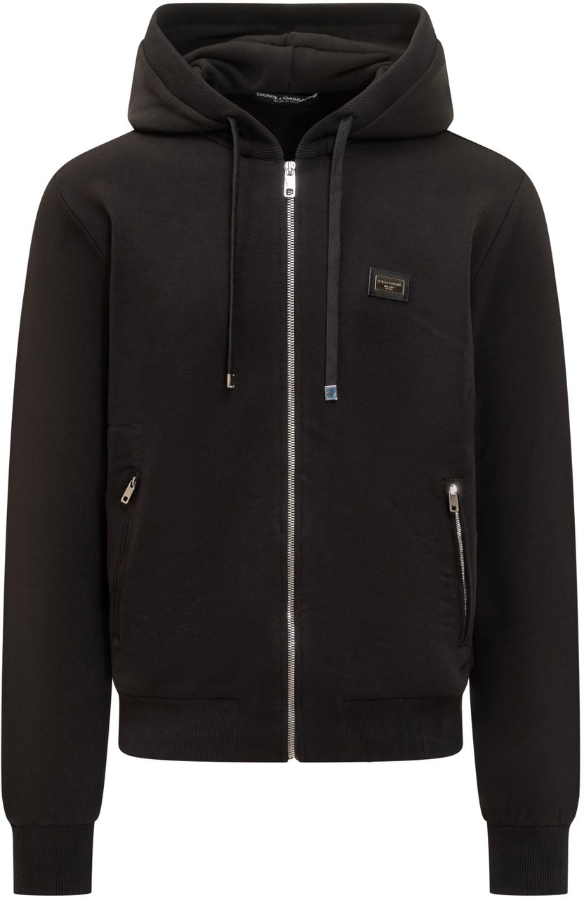 Dolce & Gabbana Coats Black Zwart