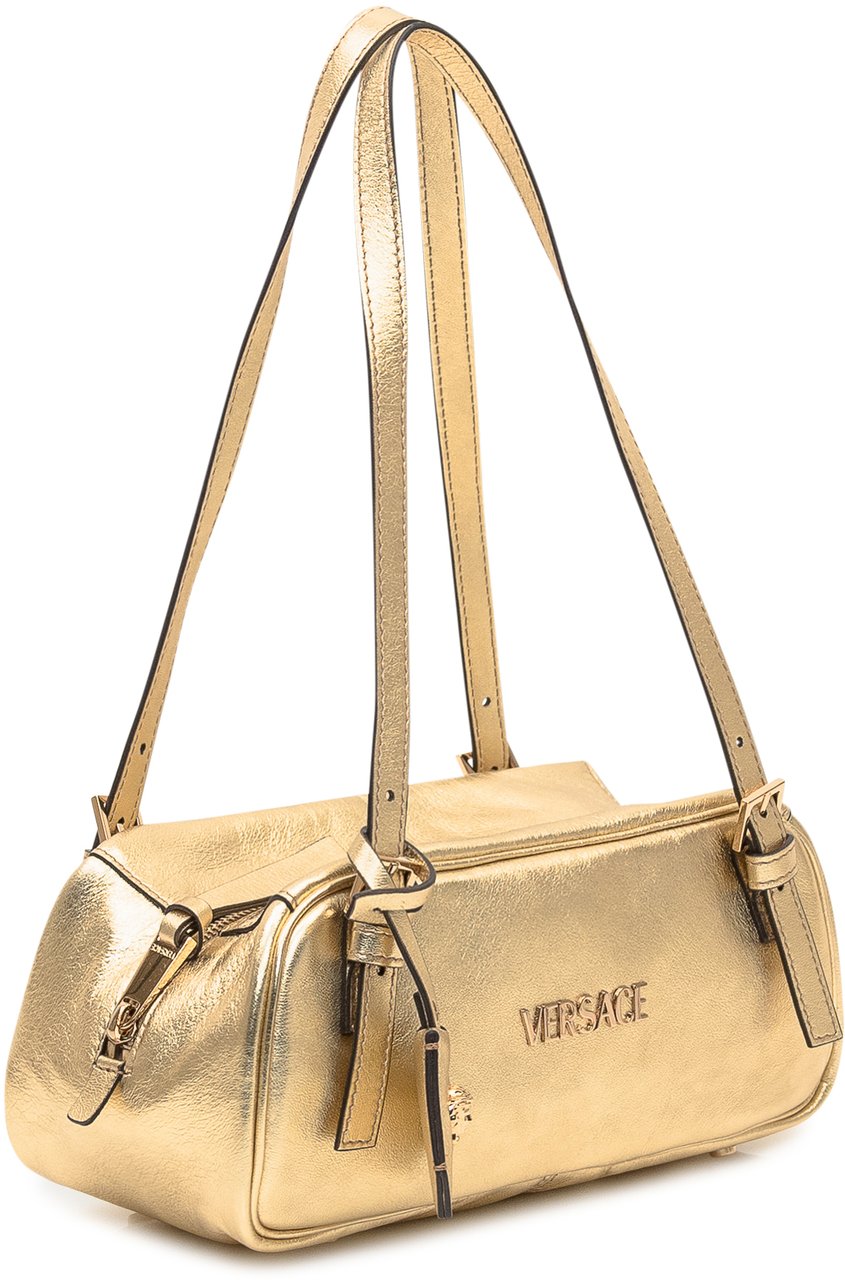 Versace Borsa a Spalla in Pelle Goud