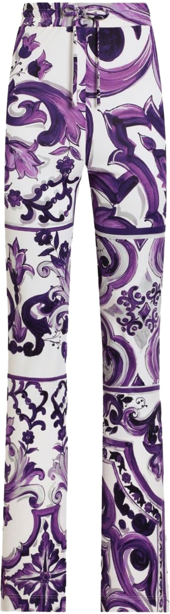 Dolce & Gabbana Trousers Purple Paars