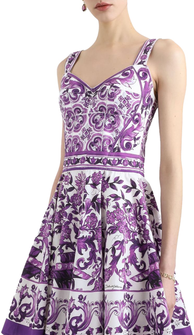 Dolce & Gabbana Dresses Purple Paars