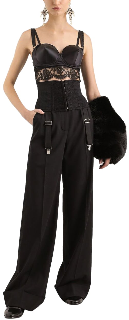 Dolce & Gabbana Trousers Black Zwart