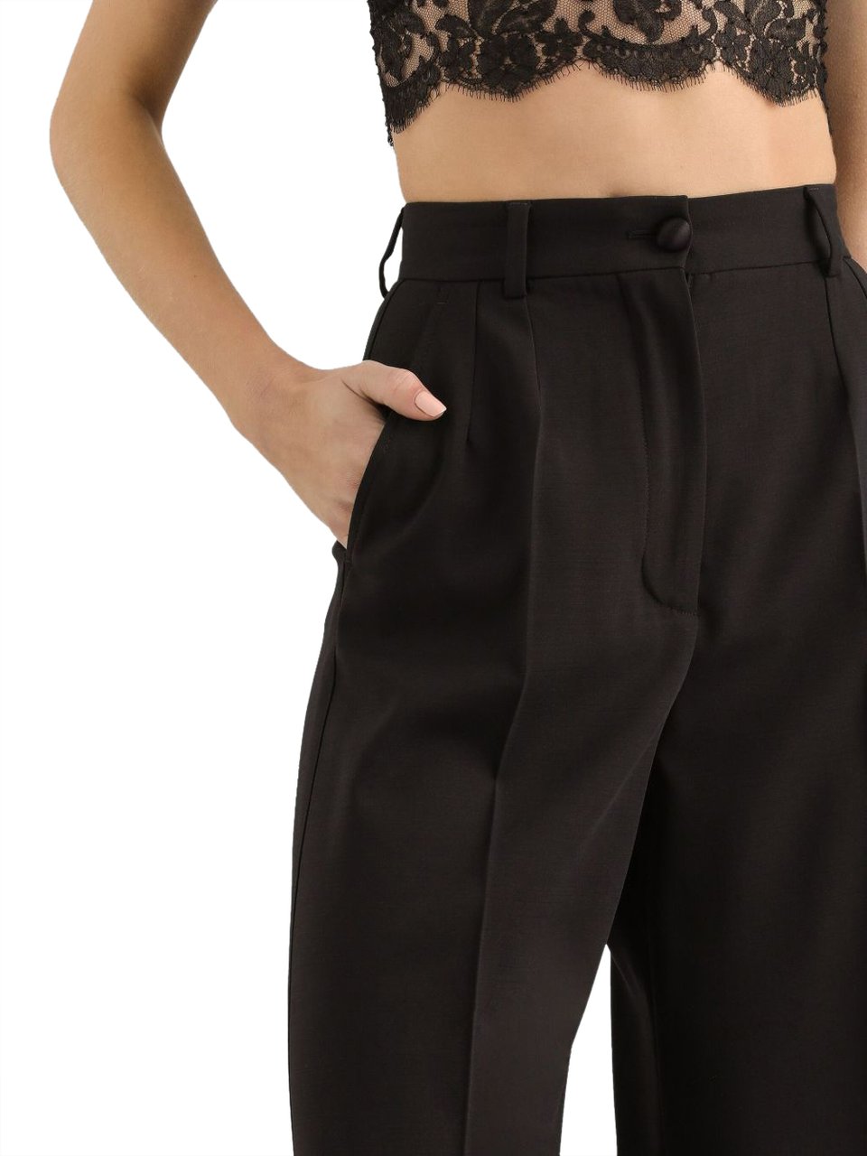 Dolce & Gabbana Trousers Black Zwart